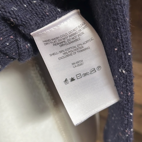 Columbia hooded sweatshirt Blue Size Small - Picture 4 of 5